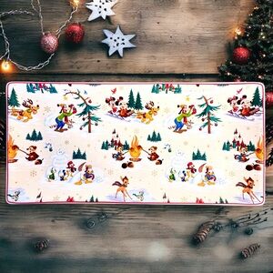 Disney Parks Retro Storybook Holiday Mickey Mouse & Friends Ceramic Tray